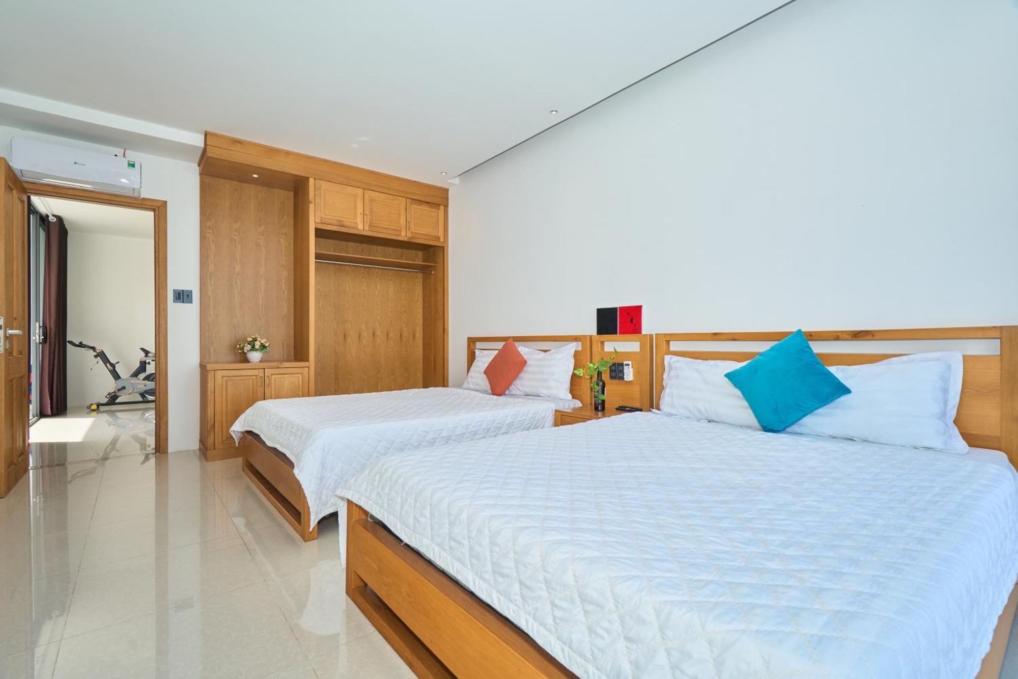 Pangsapuri 130 m² dengan 2 bilik tidur dan 2 bilik mandi peribadi di Thang Tam Vung Tau Luaran gambar