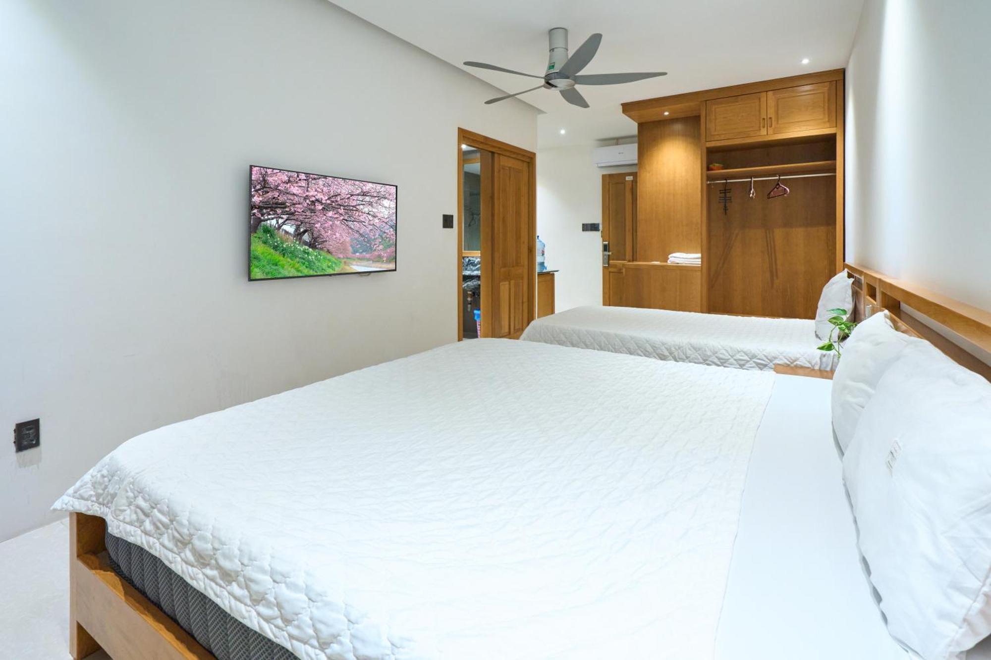 Pangsapuri 130 m² dengan 2 bilik tidur dan 2 bilik mandi peribadi di Thang Tam Vung Tau Luaran gambar