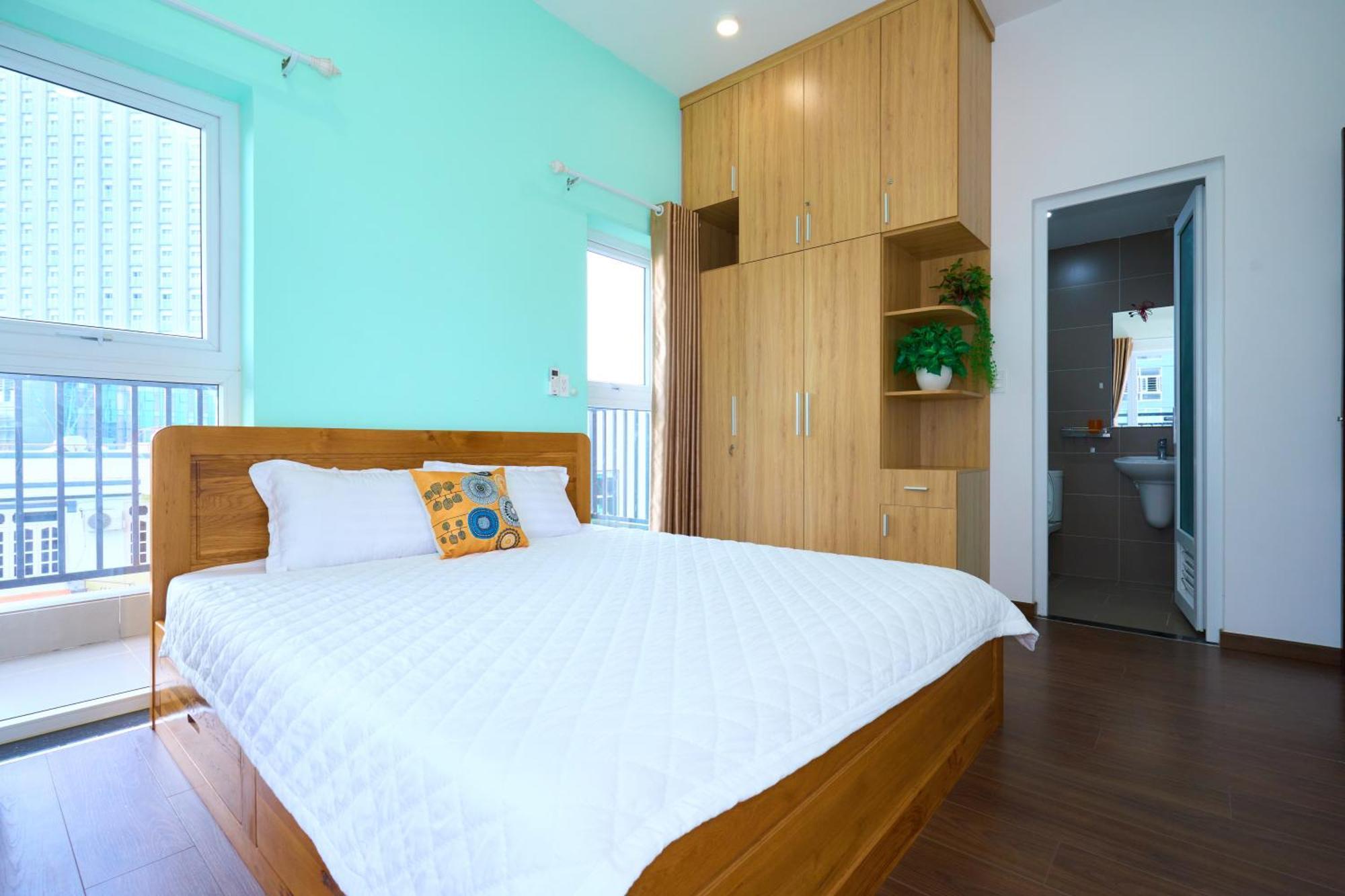 Pangsapuri 130 m² dengan 2 bilik tidur dan 2 bilik mandi peribadi di Thang Tam Vung Tau Luaran gambar